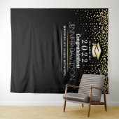 Aftrapfotobooth-achtergrond voor diploma-uitreikin wandkleed (In Situ (horizontaal))