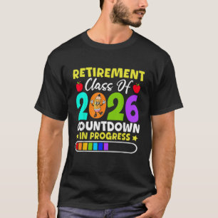 Aftredingsklasse van 2026 Aftellen is bezig T-shirt