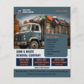 Afval & Afvalverwijderingsbedrijf Flyer (Voorkant)