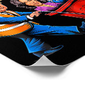 Afval voor Trump 2024 Grappige tijd om kleding uit Poster (Hoek)