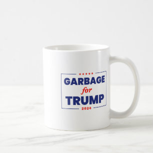Afval voor Trump 2024 Grappige Trump-supporter 1 Koffiemok