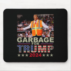 Afval voor Trump 2024 T - shirts - Trump-supporter Muismat