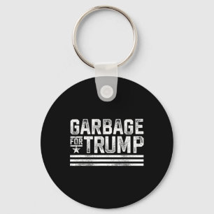 Afval voor Trump 2024 Trash Trump Afval Sleutelhanger