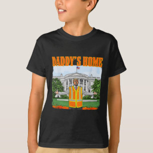 Afval voor Trump Funny Daddy's Home Trump Pink 20 T-shirt