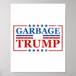 Afval voor Trump Garbage voor Trump 2024 President Poster