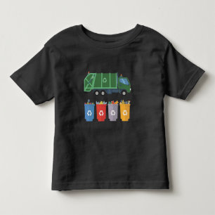 Afval Vrachtwagen Kinder Afvalrecycling Shirts