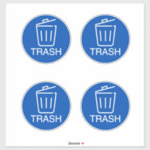 Afvalbakken binnen & buiten