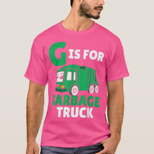 Afvalbeheer op vuilnisdag afval verzamelen afval t-shirt
