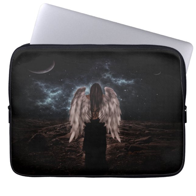 afvalland laptop sleeve (Voorkant)