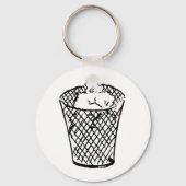 Afvalmandje Sleutelhanger (Voorkant)