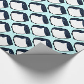 Afvalpapier van Adelie Penguin Cadeaupapier (Hoek)