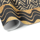 Afvalpapier van Afrikaanse stammen Cadeaupapier (Rol Hoek)