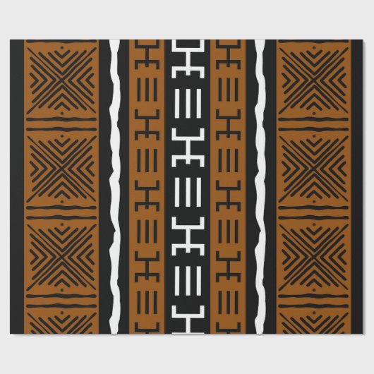 Afvalpapier voor Afrikaanse modderkleding Cadeaupapier (Vlak)