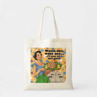 Afvalstoffen niet, wil niet tote bag