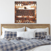 Afvalvenster Canvas Afdruk (Insitu (Slaapkamer))