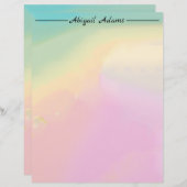 Afvalverloop Briefhoofd (Voorkant / Achterkant)