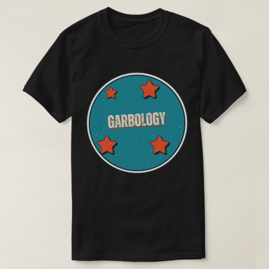 Afvalwetenschap T-shirt (Design voorkant)