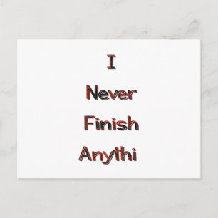 Afwerking Briefkaart