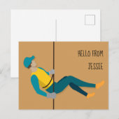 Afwezig Briefkaart (Voorkant / Achterkant)