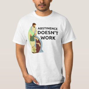 Afwezigheid werkt niet t-shirt