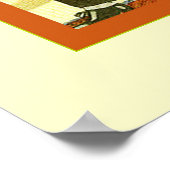 Afwijking ~ Illustratie van de  Art Deco-Mode ~ ~ Poster (Hoek)