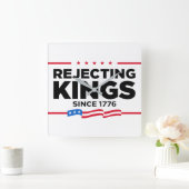Afwijzing van koningen sinds 1776 Patriottische Vl Vierkante Klok (Huis)