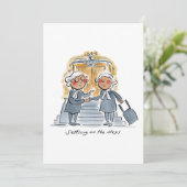 Afwikkeling op de trappen kaart (Staand voorkant)