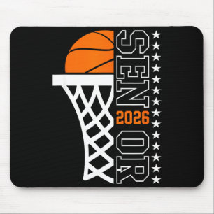Afwikkeling Senior Klasse Basketbal Speler Ontwerp Muismat