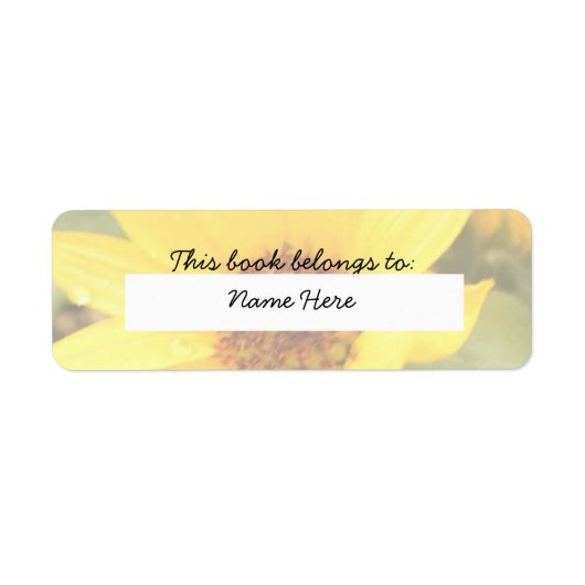 Afwisselend label boek (Voorkant)