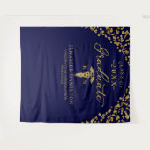 Afwisseling voor afstudeerceremonie van de medisch wandkleed (Voorkant (horizontaal))