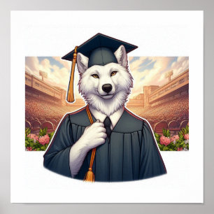 Afwolfende Wolf Poster
