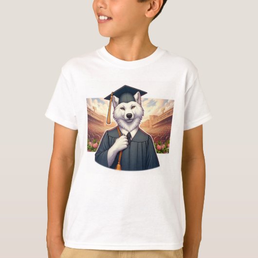 Afwolfende Wolf T-shirt (Voorkant)