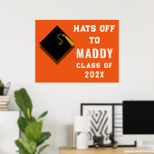 Afwstuderen Oranje 2026 Poster (Thuiskantoor)