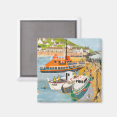 Afzinking van de reddingsboot in Mousehole Magneet (Voorkant / Achterkant)