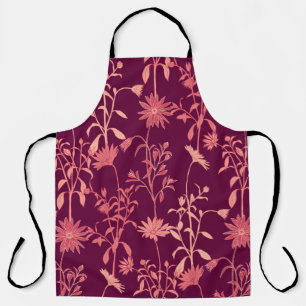 Afzonderlijke elementen: Bloemen Vintage Schort