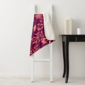 Afzonderlijke elementen: Bloemen Vintage Sherpa Deken (In situ)