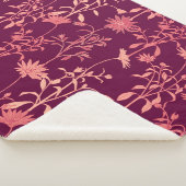 Afzonderlijke elementen: Bloemen Vintage Sherpa Deken (3/4)