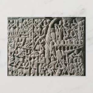 Afzonderlijke weergave van het Siege van Carcasson Briefkaart