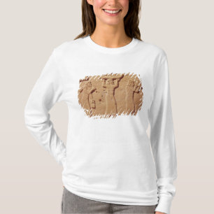 Afzonderlijke weergave van porters met cadeaus t-shirt