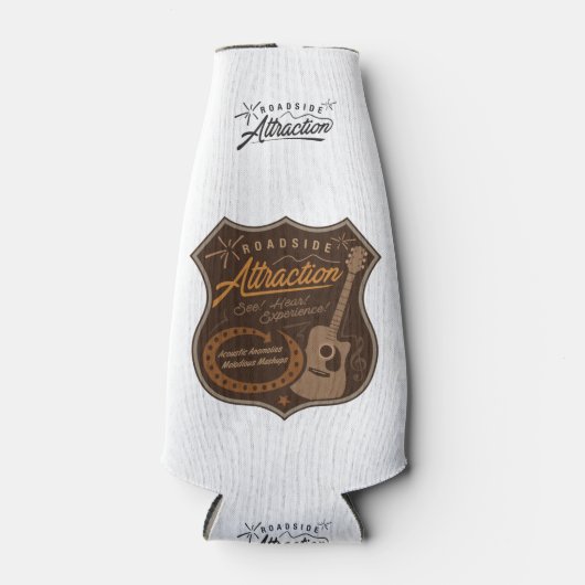 Afzuigfleskoeler langs de weg (sepia) flesjeskoeler (Voorkant)