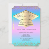 Afzuigkap, diamanten holografisch Afstuderen Kaart (Voorkant)