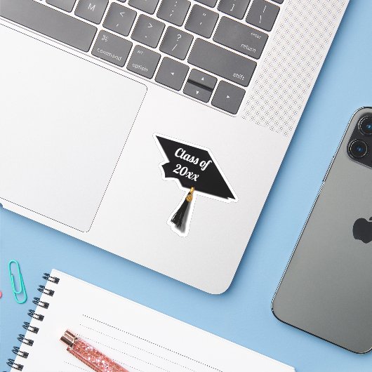 Afzuigkap Sticker (Laptop met iPhone)