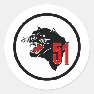 AG 51 Immelmann Ronde Sticker