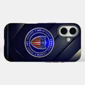 AG Adjutant General Corps Case-Mate iPhone Case (Achterkant (horizontaal))