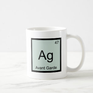 Ag - Avant Garde Chemistry Element Symbol T-Shirt Koffiemok