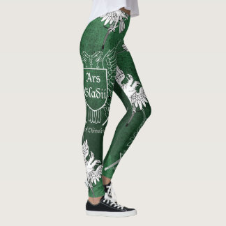 AG "Graffiti" groene Leggings