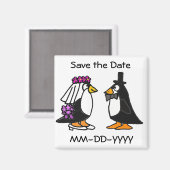 AG - Magnet Réservez la date Penguin (Recto/Verso)