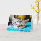 Ag Smaoineamh Ort Penser à vous Carte pliée (Fleur jaune)