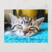 Ag Smaoineamh Ort Penser à vous carte postale (Devant)