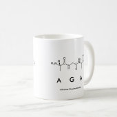 Aga peptide nom mug (Devant droit)